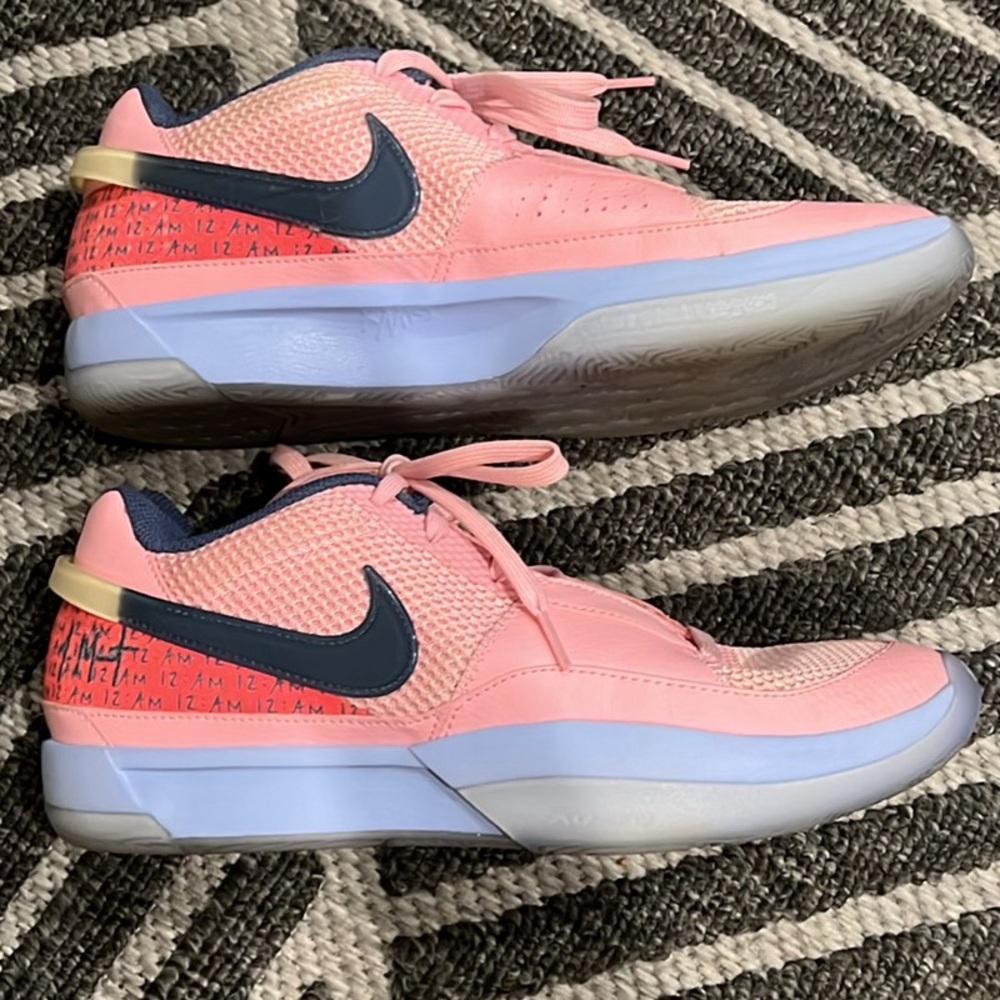 Nike Pink and Navy Athletic Shoes